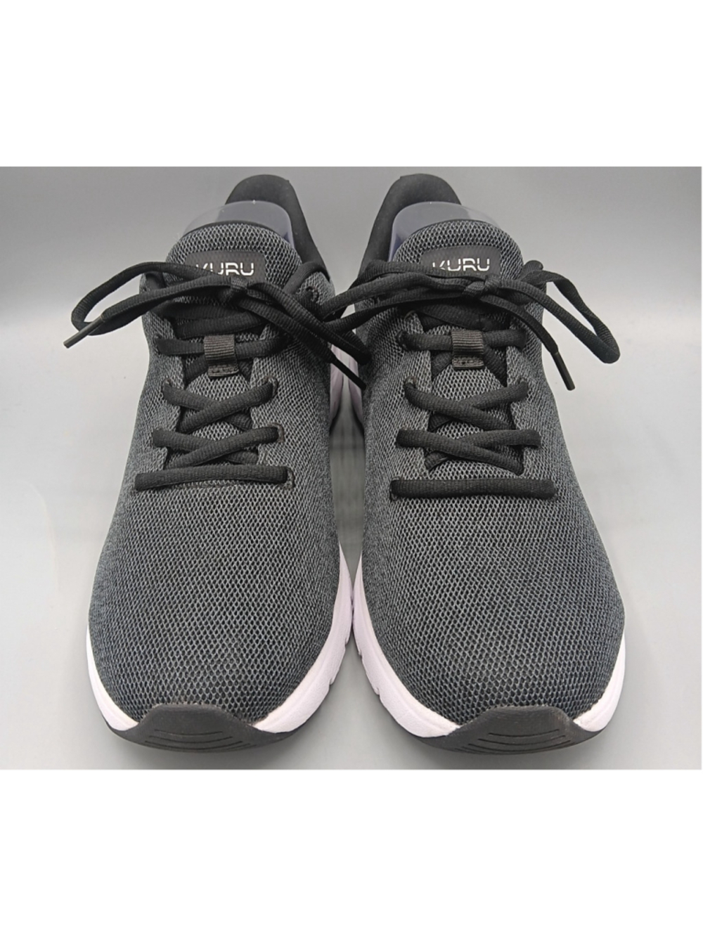 Kuru Flex Via Women's 10 Black Athletic Running Shoes Sneakers EUC - Picture 2 of 8